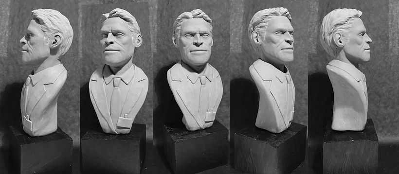 Busto miniatura 1/6 de Willem Dafoe - Character Design