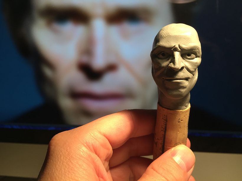 Busto miniatura 1/6 de Willem Dafoe - Character Design