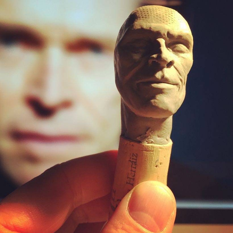 Busto miniatura 1/6 de Willem Dafoe - Character Design