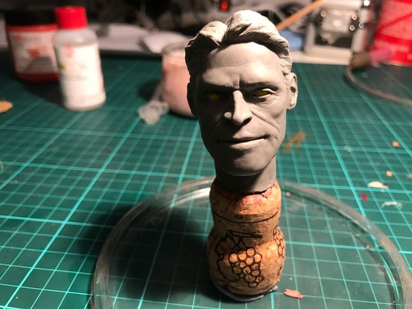 Busto miniatura 1/6 de Willem Dafoe - Character Design