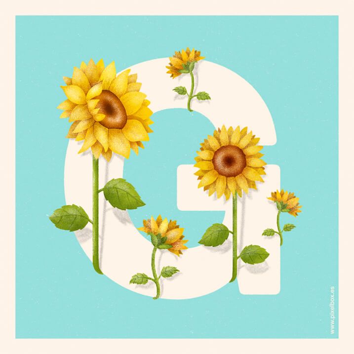 EL ABECEDARIO DE PLANTAS Y FLORES DE PIXELBOX 21