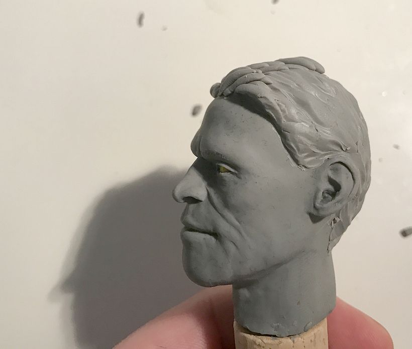 Busto miniatura 1/6 de Willem Dafoe - Character Design