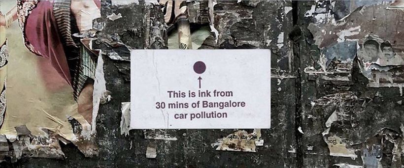 Air-ink: una tinta hecha con aire contaminado 6