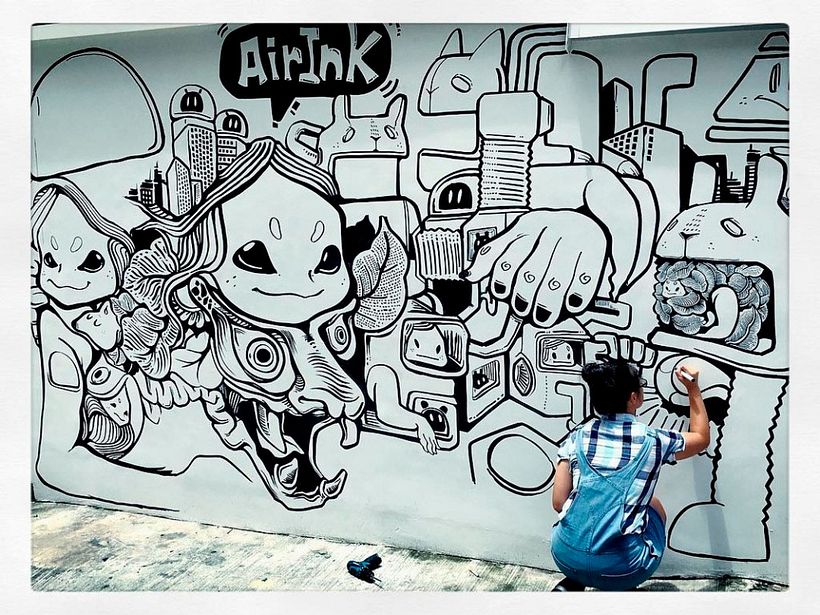 Air-ink: una tinta hecha con aire contaminado 15