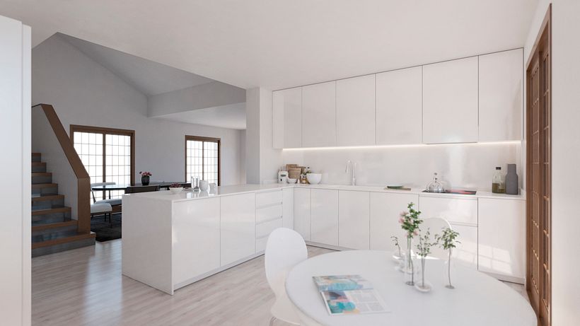 Proyecto e infografías vivienda unifamiliar 0