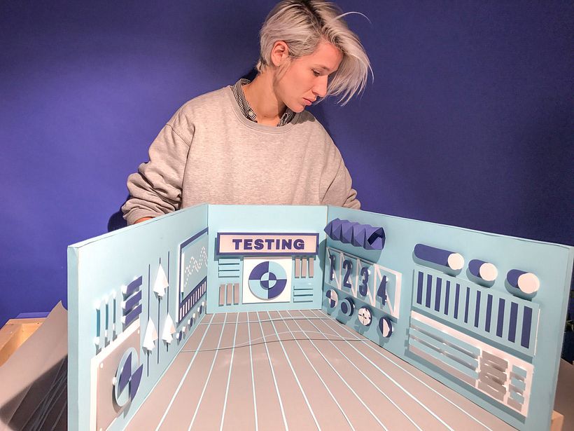 El proceso creativo explicado en stop motion 8