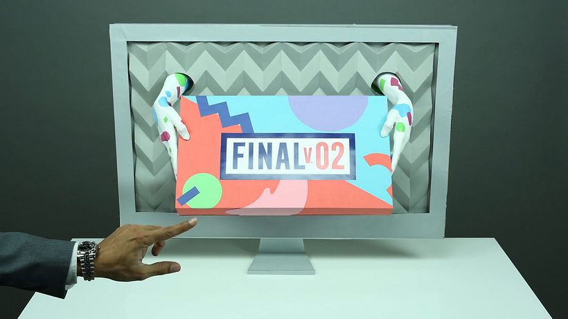 El proceso creativo explicado en stop motion 12