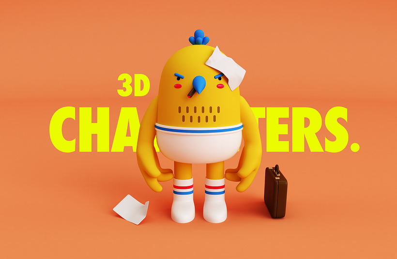 Personajes 3D 1