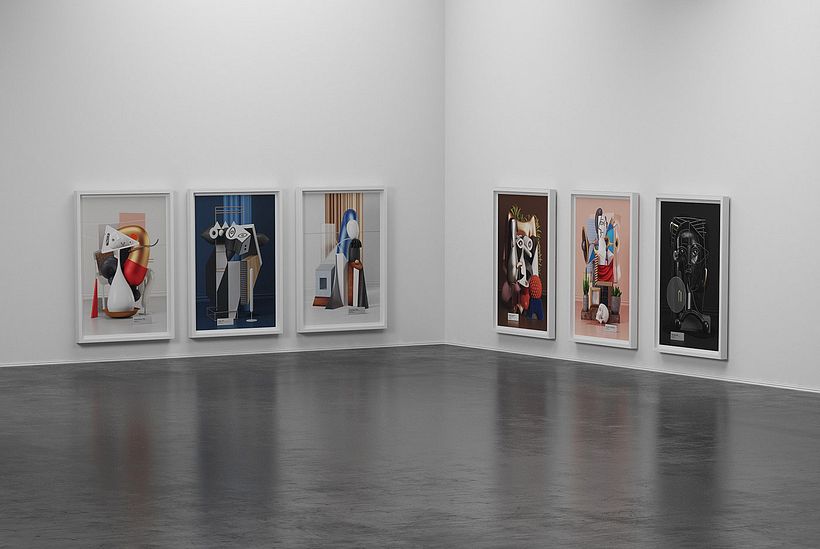 La pintura de Picasso diseñada en 3D 6