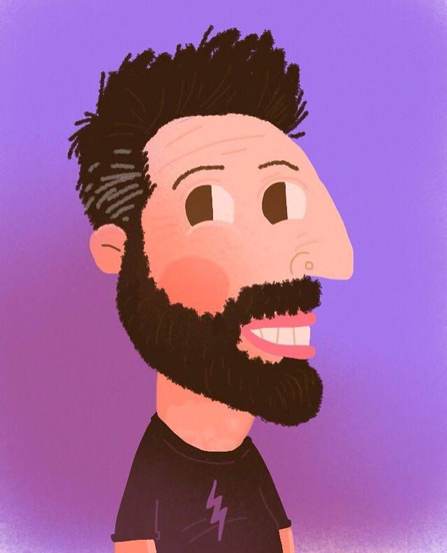 Geanimeerd zelfportret 2