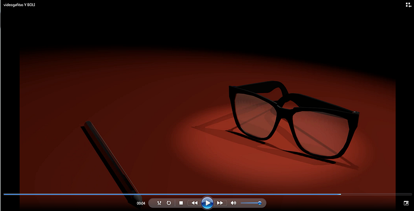 animaARTion__Video mp4 Intro animación 3D  "Gafas 2".  Blender 1