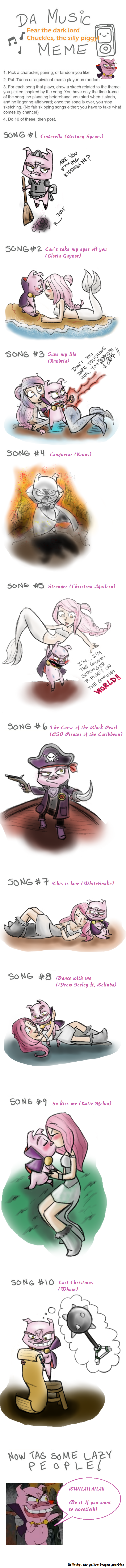 Chuckles the silly piggy and Mary Anne+ FAN-MADE (Dave the Barbarian ©) |  Domestika