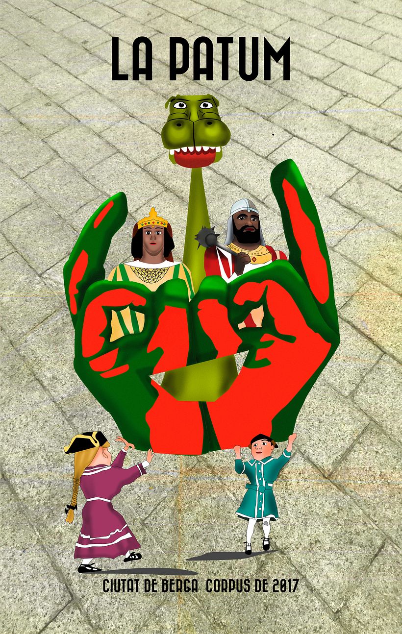 Cartel  La Patum 0