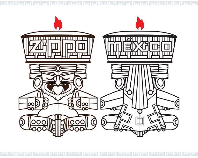 Zippo Huehuetéotl 1