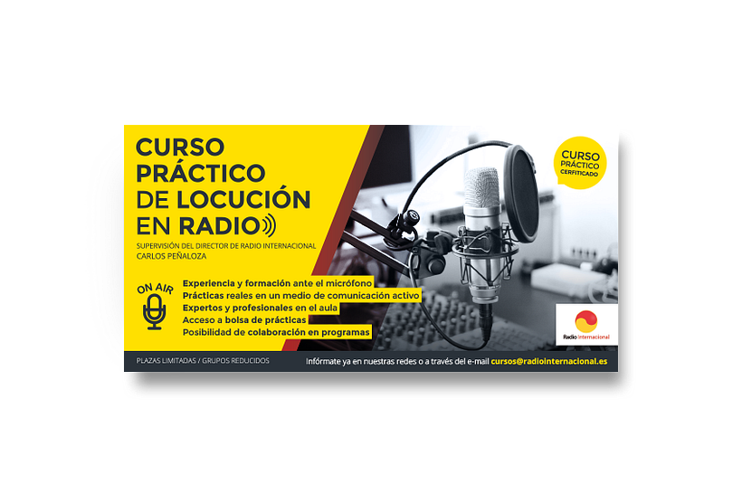 Cursos de locución en radio 3