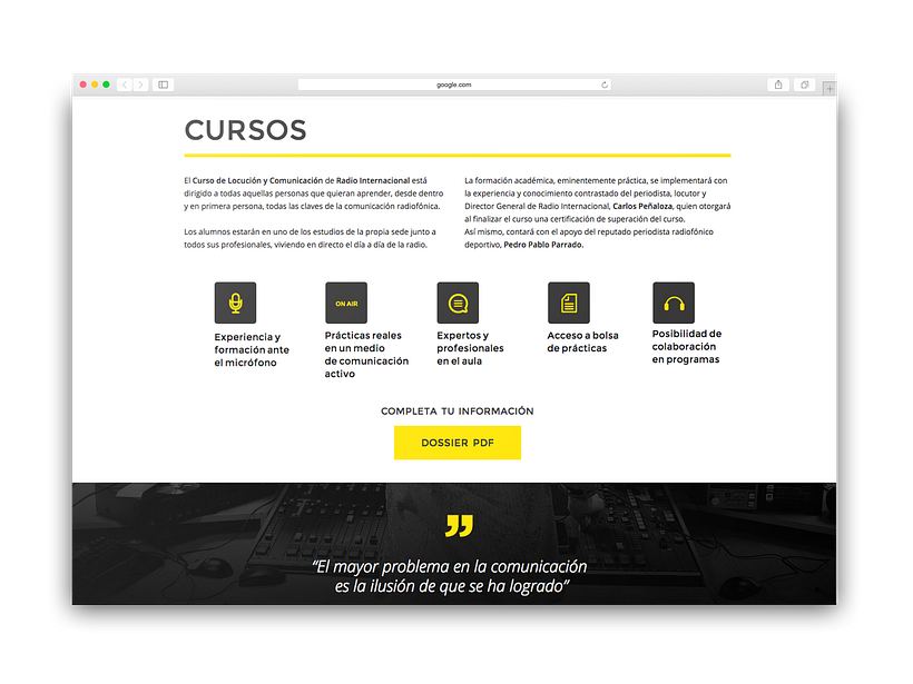 Cursos de locución en radio 6