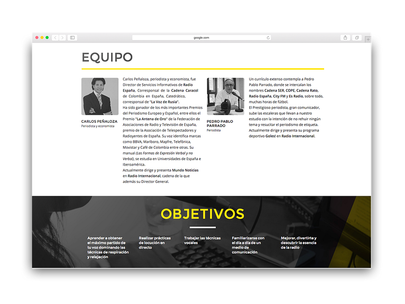 Cursos de locución en radio 6