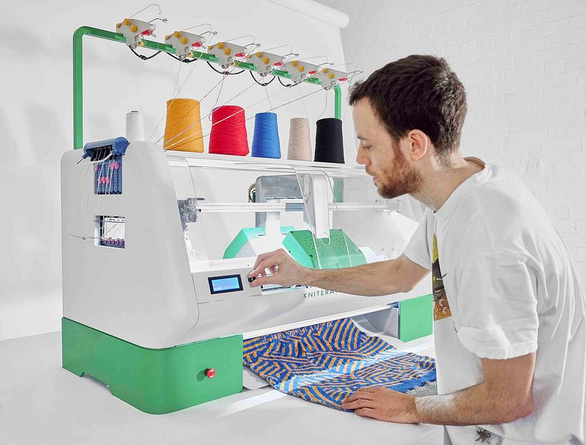 Kniterate, la impresora que teje tus diseños 9
