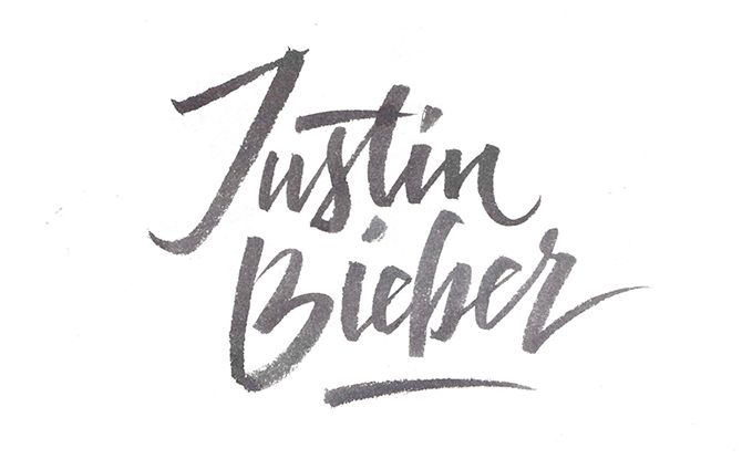 Mon projet de cours : Calligraphie et Rock'n'Roll 1