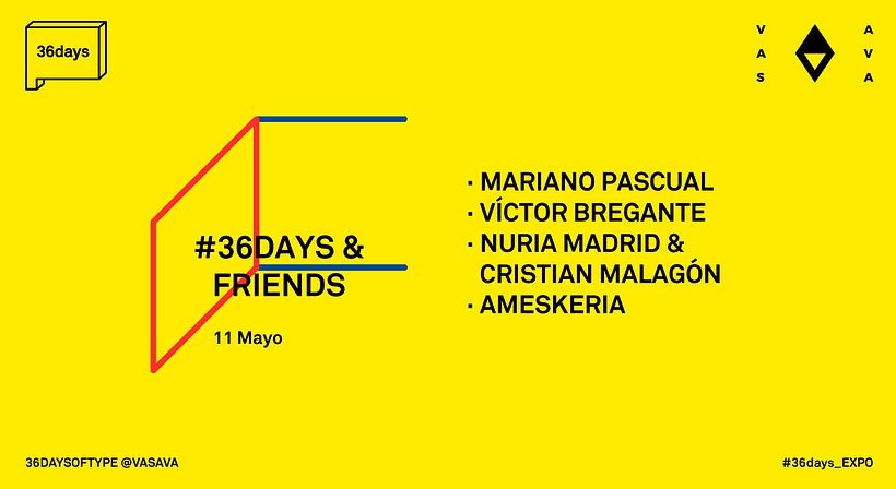 36 Days of Type: la exposición 7