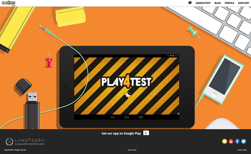 Play4Test - Web Page 2