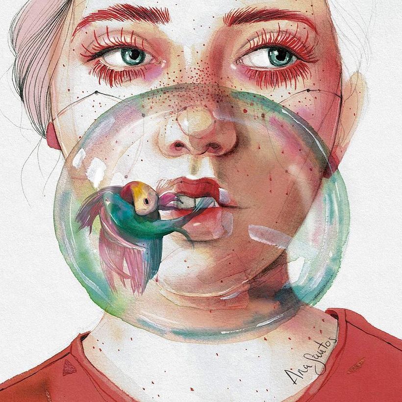 Ana Santos ilustra la feminidad en estado puro 3