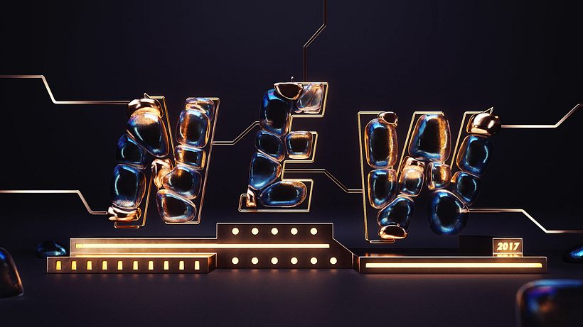 Los letterings y bodegones en 3D de Jose Checa 3