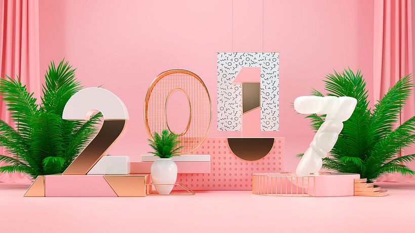 Los letterings y bodegones en 3D de Jose Checa 10