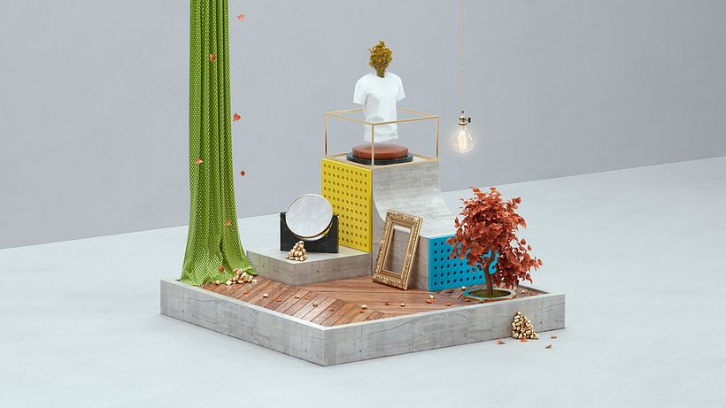 Los letterings y bodegones en 3D de Jose Checa 11