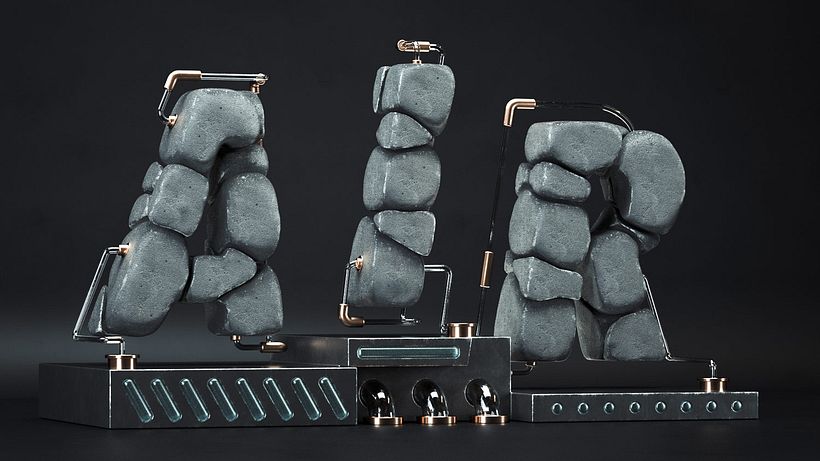 Los letterings y bodegones en 3D de Jose Checa 16