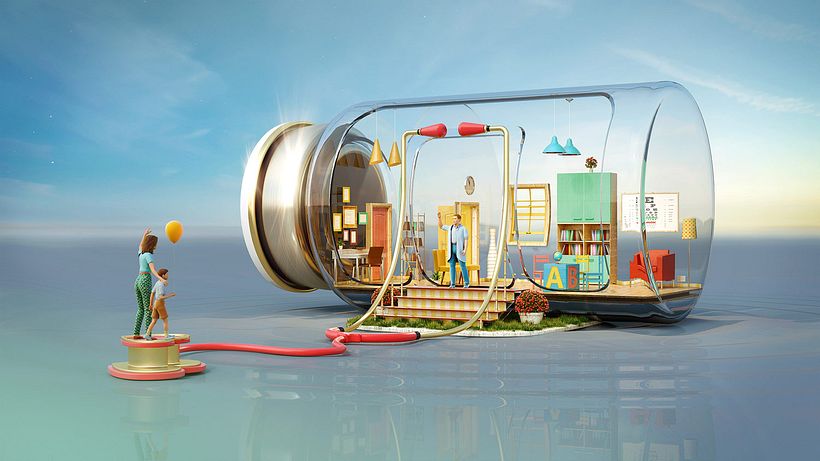 Los letterings y bodegones en 3D de Jose Checa 18