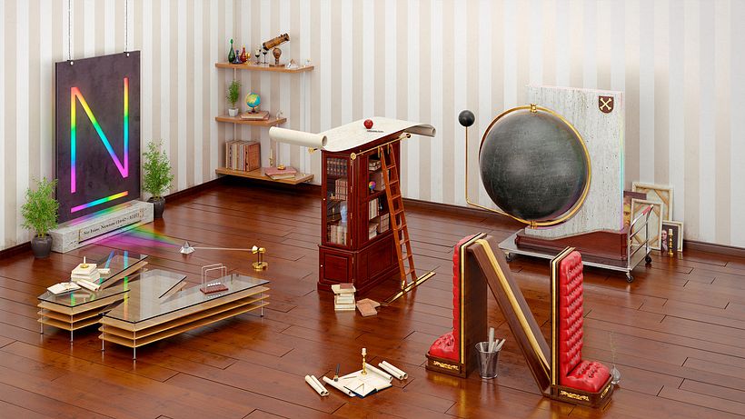 Los letterings y bodegones en 3D de Jose Checa 20