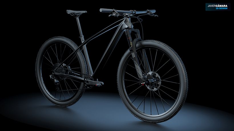 Modeling 3D - CrossCountry Bike (XC) Ghost Lector 0