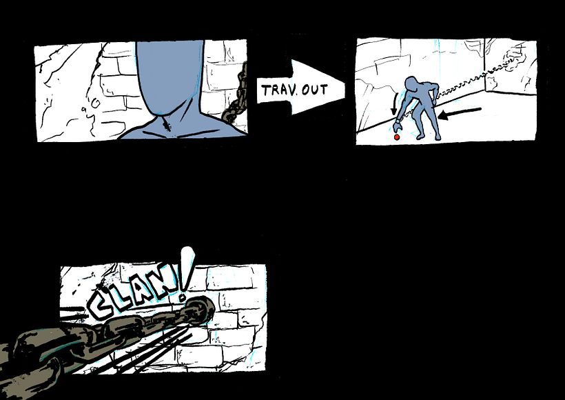 STORYBOARD "CODÈPENDANCE". CORTOMETRAJE-VIDEO DANZA  1