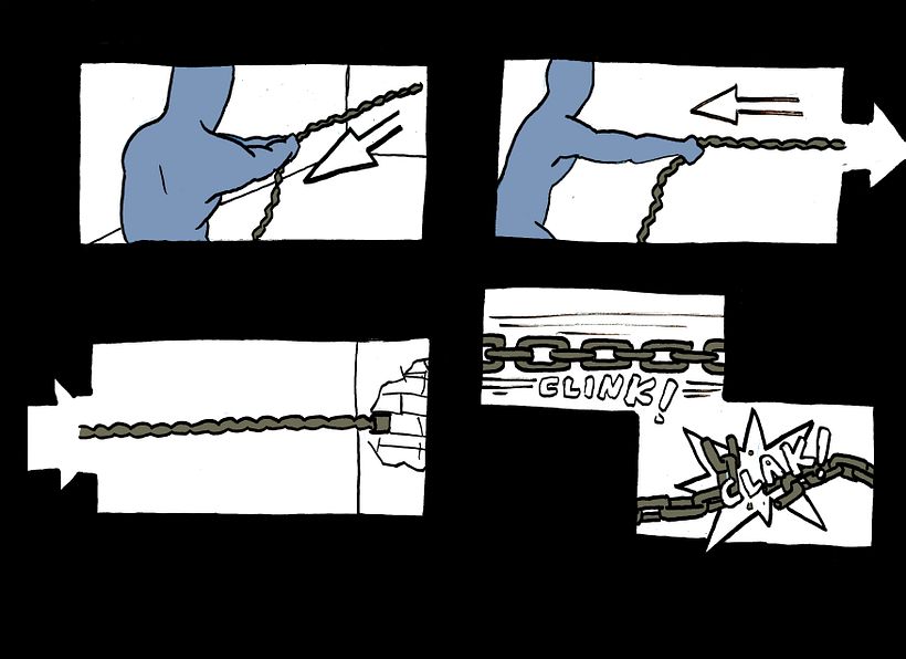 STORYBOARD "CODÈPENDANCE". CORTOMETRAJE-VIDEO DANZA  14