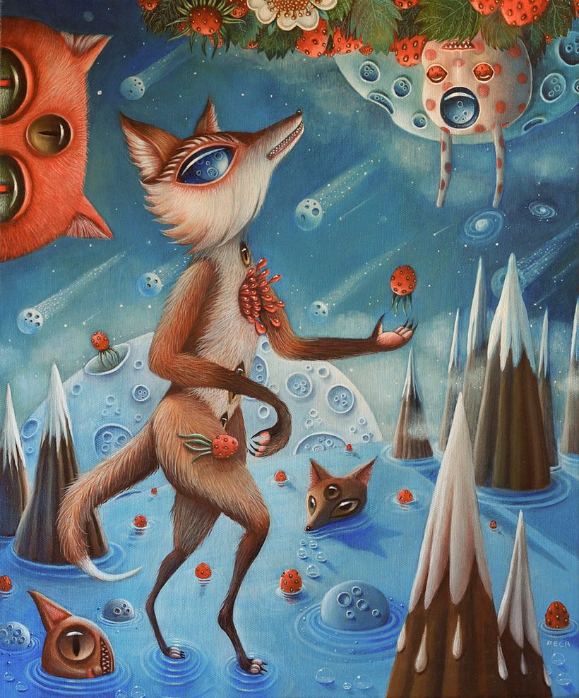 El arte introspectivo de Peca 6