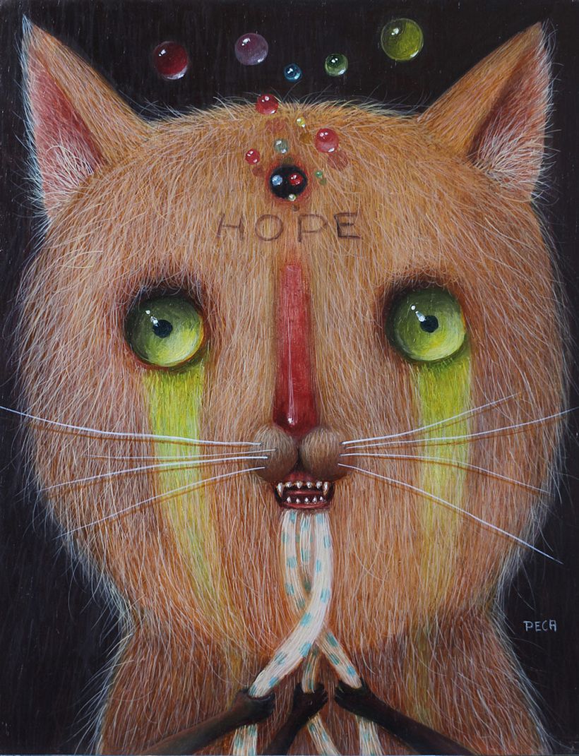 El arte introspectivo de Peca 8