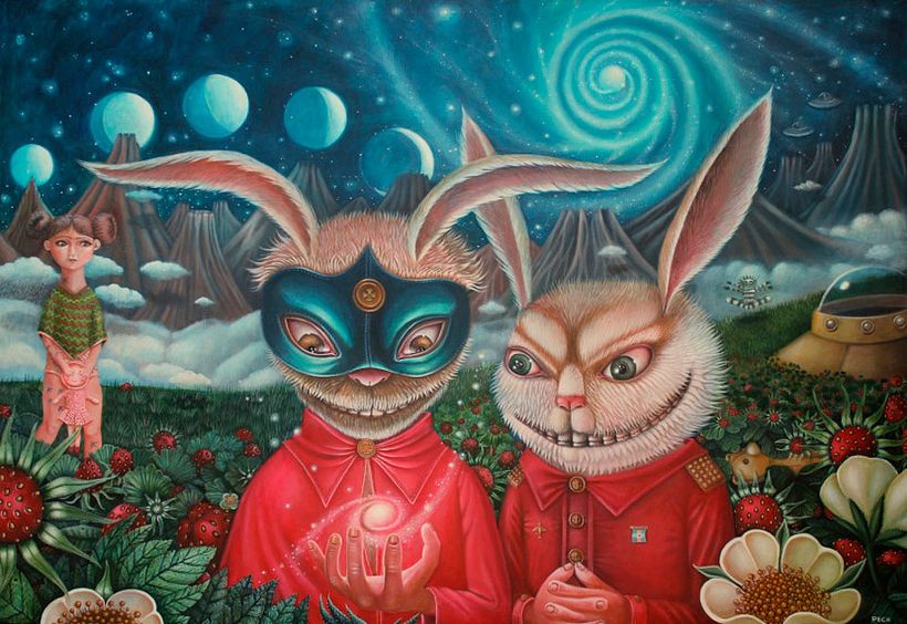 El arte introspectivo de Peca 13