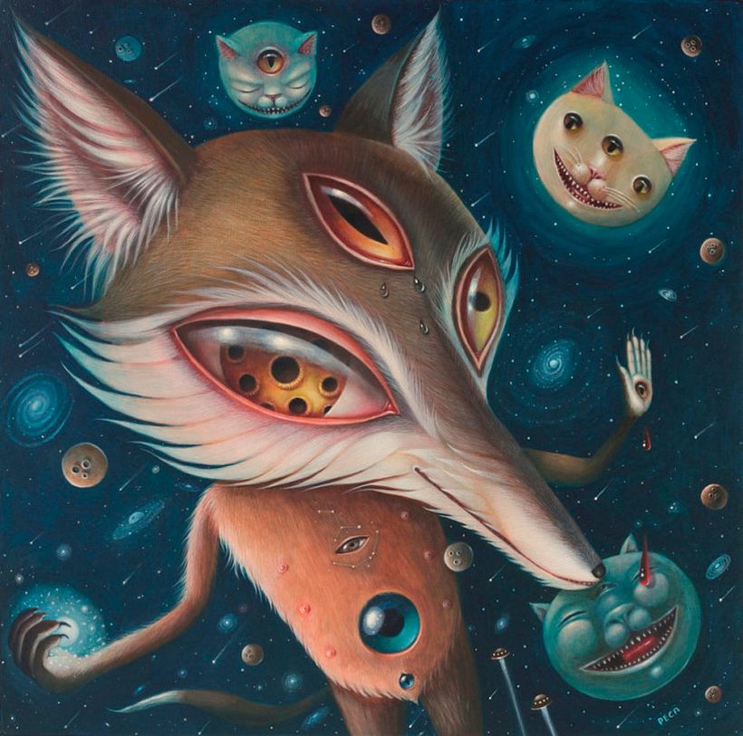 El arte introspectivo de Peca 18