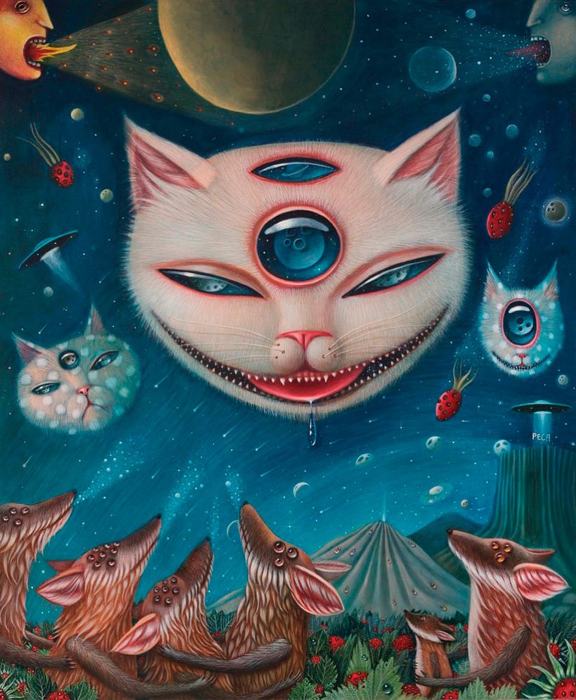 El arte introspectivo de Peca 22