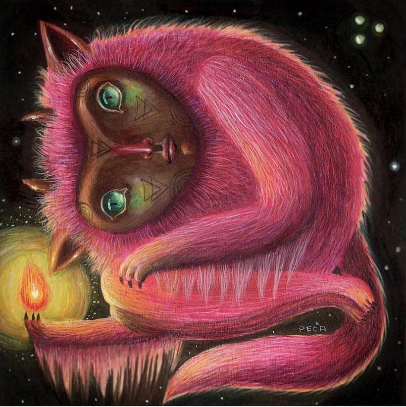 El arte introspectivo de Peca 23