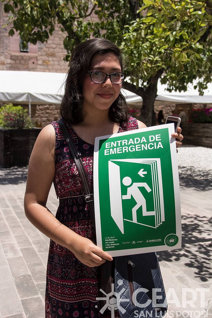 Cartel «Entrada de emergencia» 5