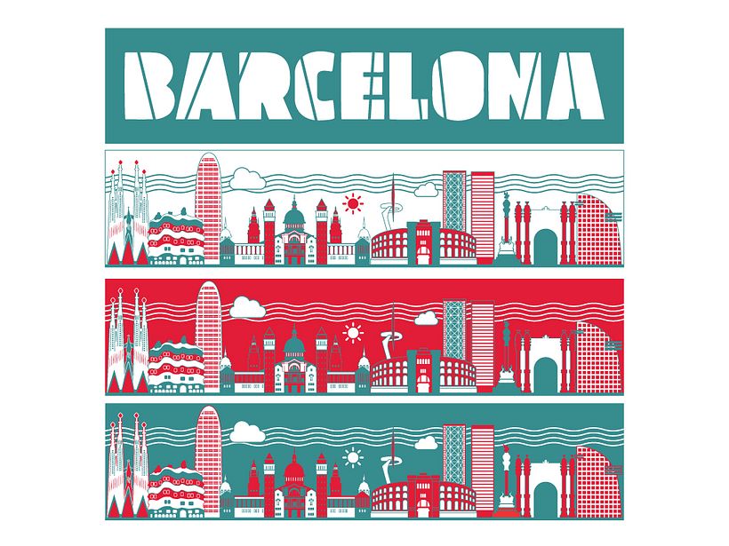 Barcelona Illustrated -1