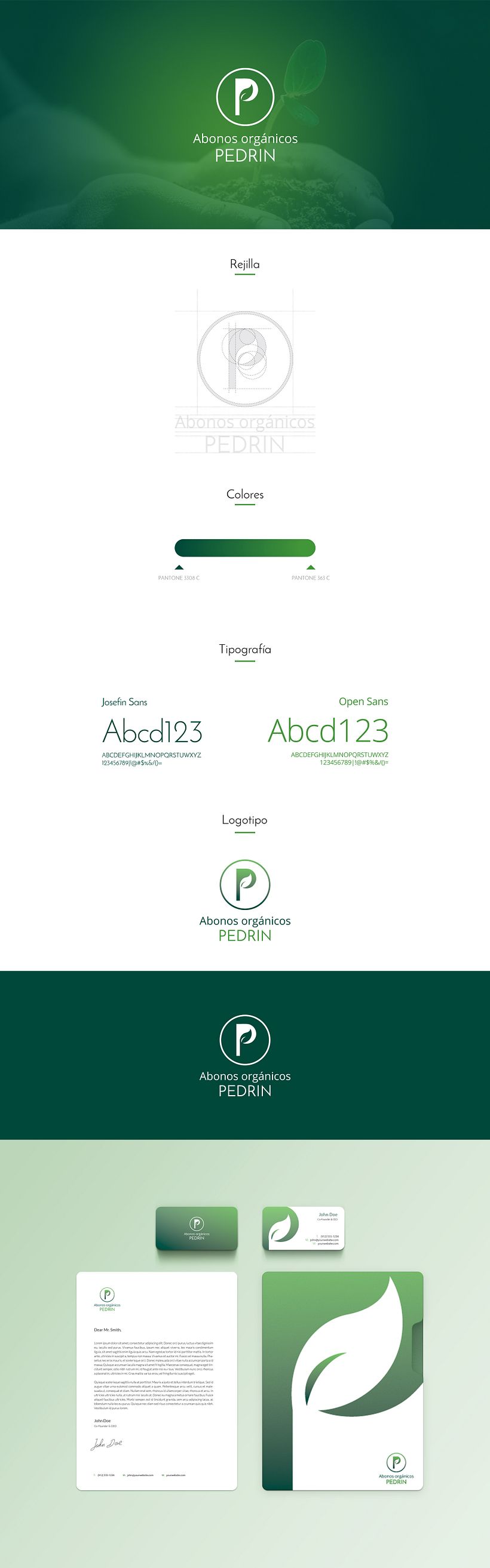 Abonos Orgánicos Branding - Design