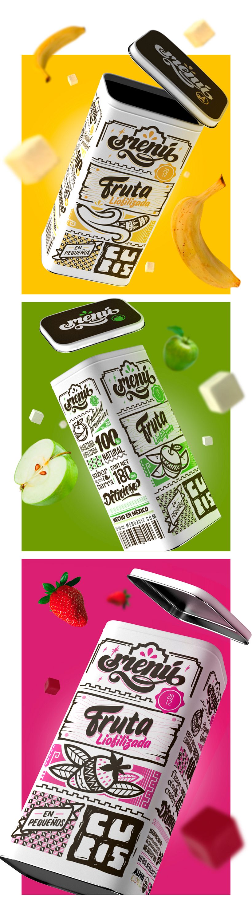 Menú Fruit - Packaging 1