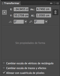 Problema escalando objetos en Illustrator 3