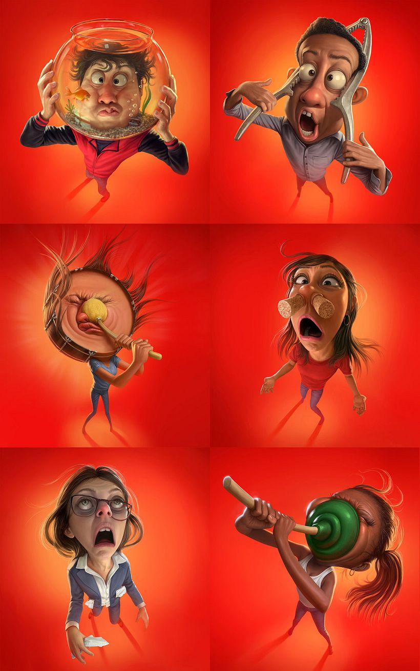 Las divertidas caricaturas de Tiago Hoisel 7