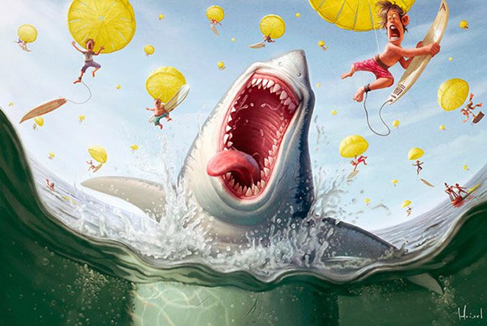 Las divertidas caricaturas de Tiago Hoisel 5