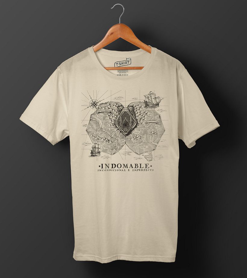 Ilustración para INDOMABLE (MÚSICA) - Traditionelle Illustration