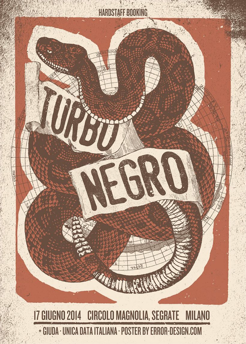 El cartelismo ilustrado de Error! Design 17